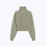 Gabrielle Zip-up - Dusty Green