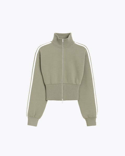 Gabrielle Zip-up / Dusty Green – Ora Mora