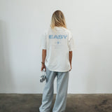 EASY HOURS - White/Light Blue