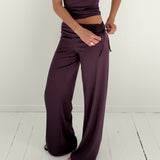Lucy Scrunch Pants / Blackberry