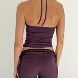 Nomi Halter Top / Blackberry