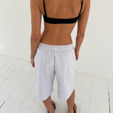 OM Sweatshorts / Light grey melange