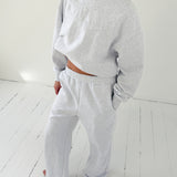 OM Sweatshirt / Light Grey Melange
