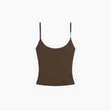 OM Signature Top / Chocolate